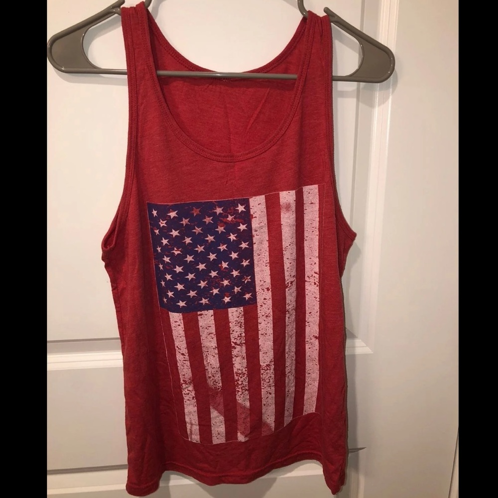 FREE American Flag Tank Top